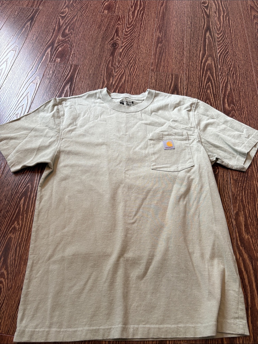 Carhartt Short-Sleeve Pocket Tee in Olive Drab